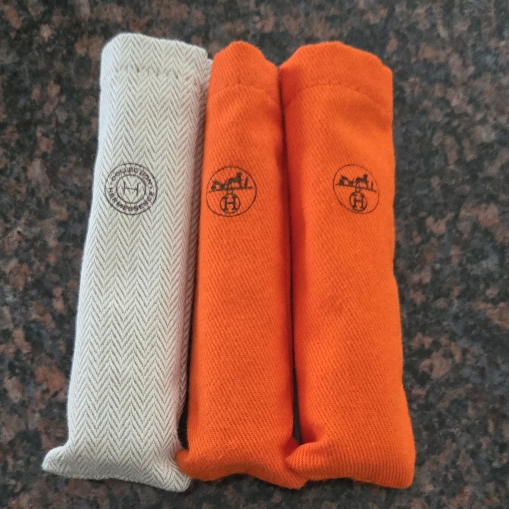 FREE Hermes Travel Perfume Pouches